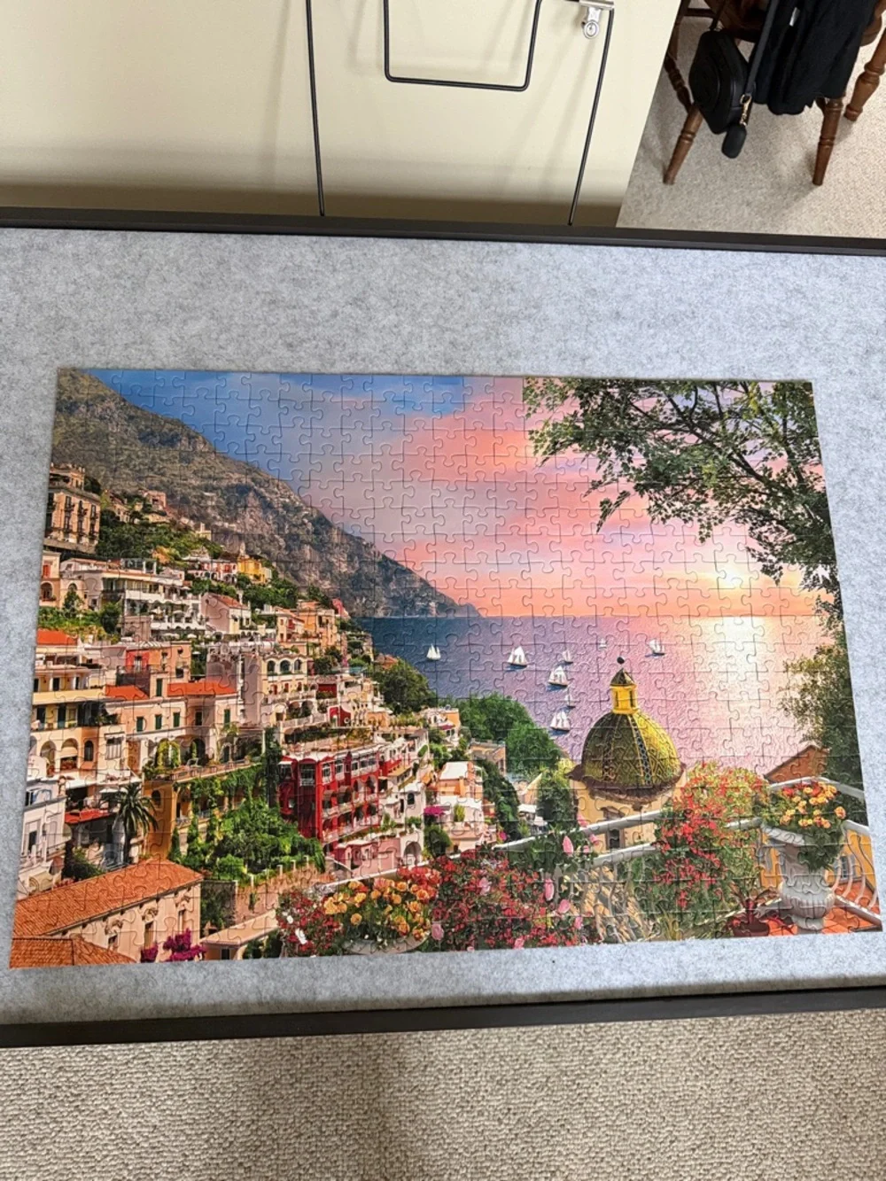 Ravensburger 500-Piece Coastal Sunset Puzzle – Sunset Multi-Color - Picture 3 of 3